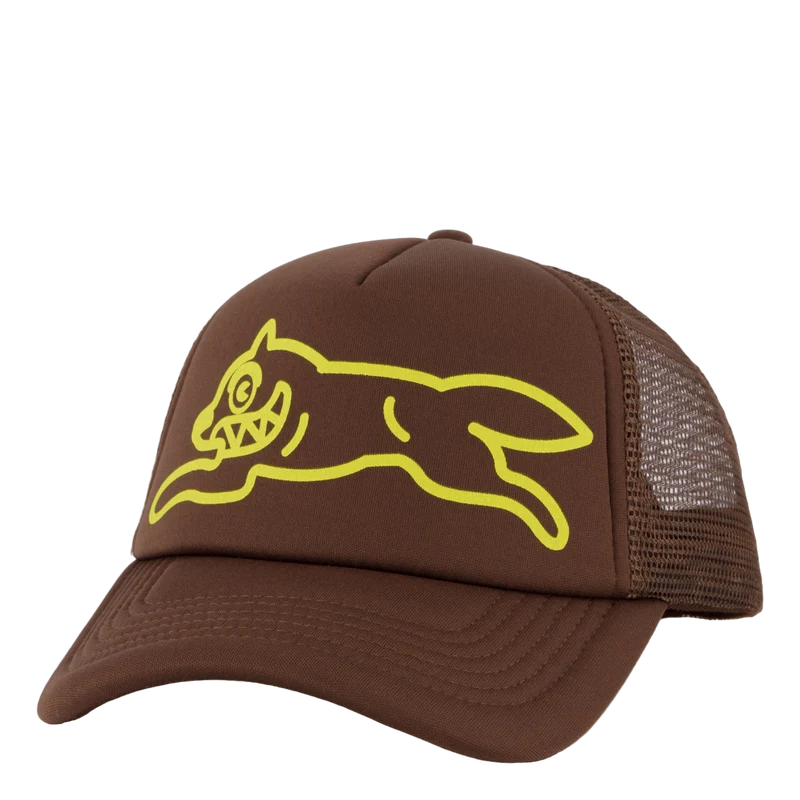 Running Dog Trucker Cap Brown