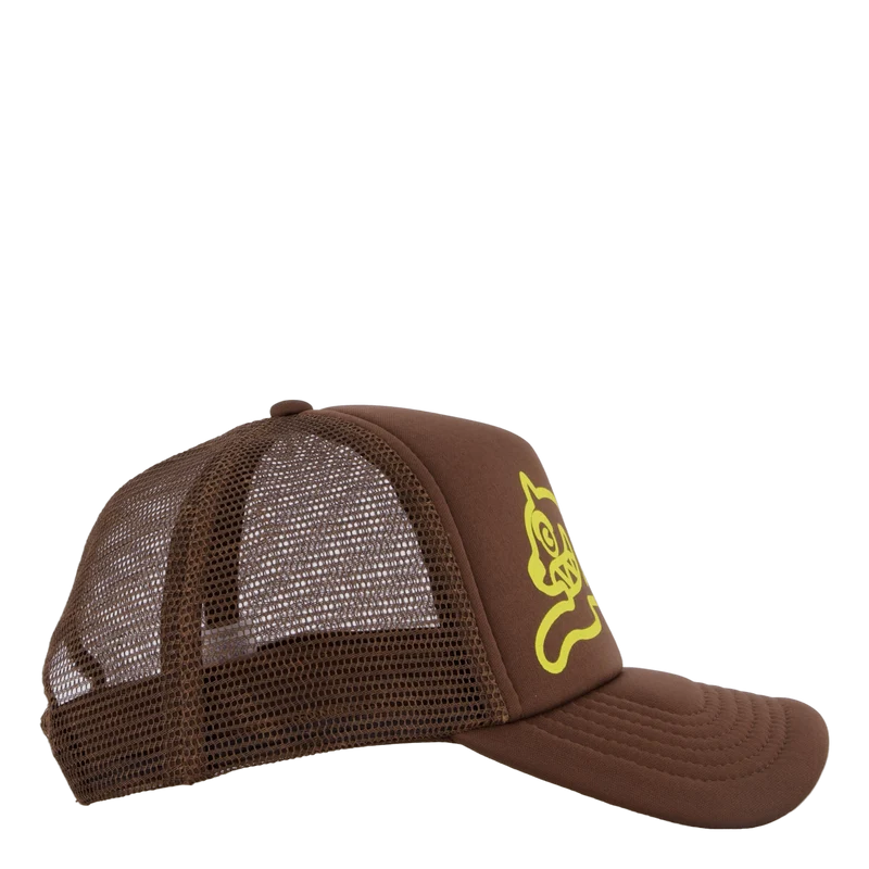 Running Dog Trucker Cap Brown