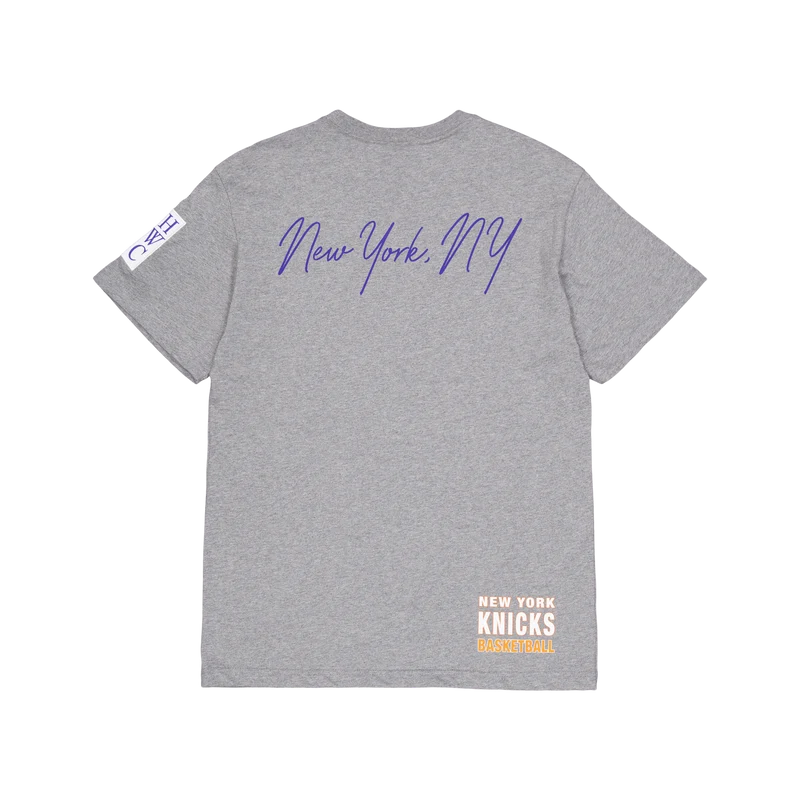 M&n City Collection S/s Tee Grey Heather