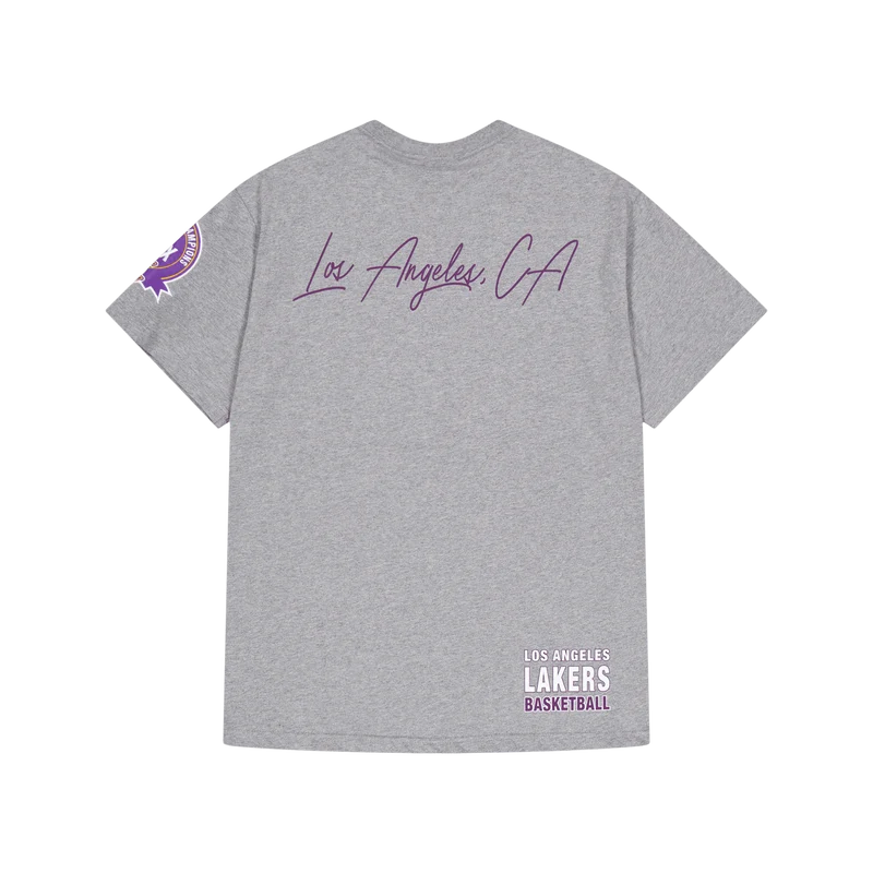 M&n City Collection S/s Tee Grey Heather
