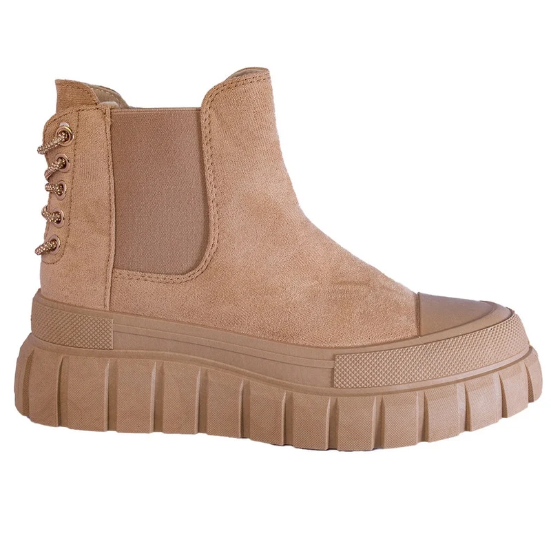 Europeon Union Women Cafe Chamois Half Boot #2523