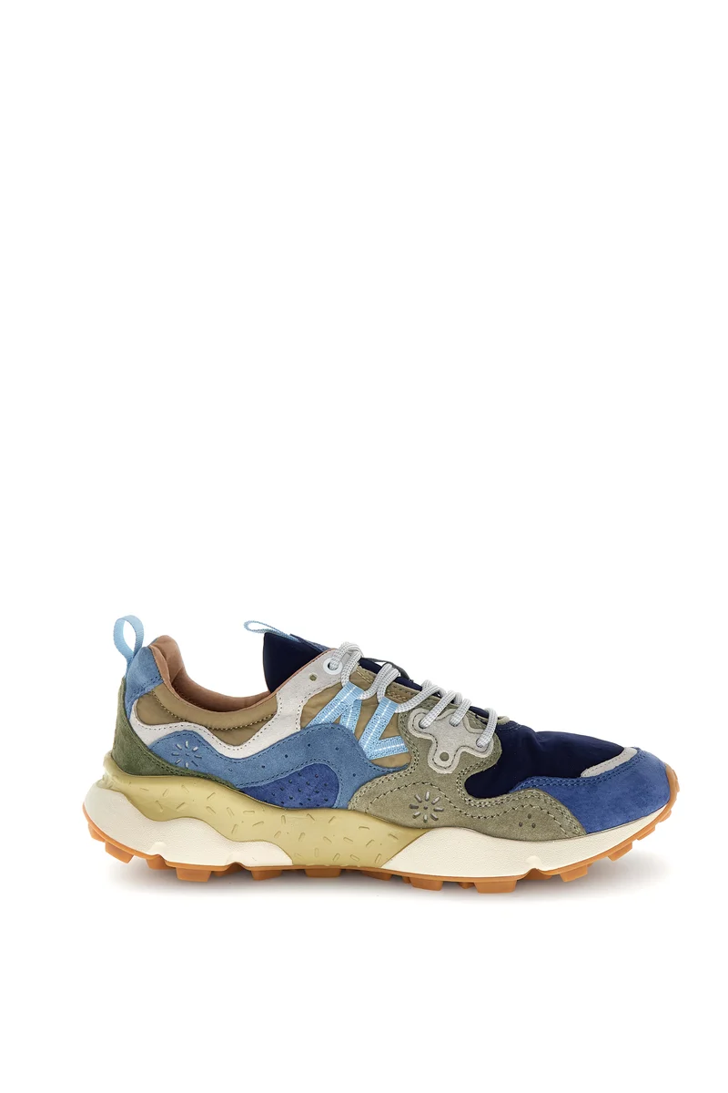 YAMANO 3 MAN SUEDE/NYLON blau