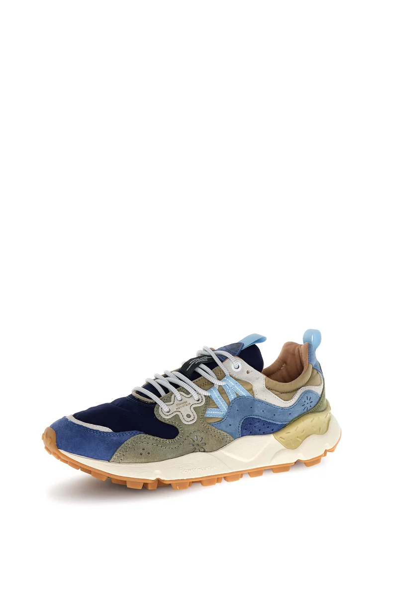 YAMANO 3 MAN SUEDE/NYLON blau