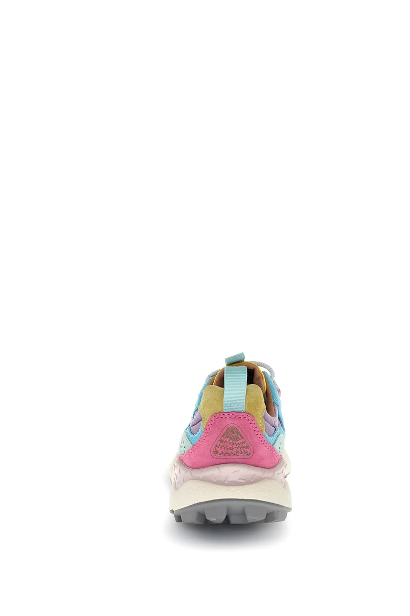 YAMANO 3 WOMAN SUEDE/NYLON rot