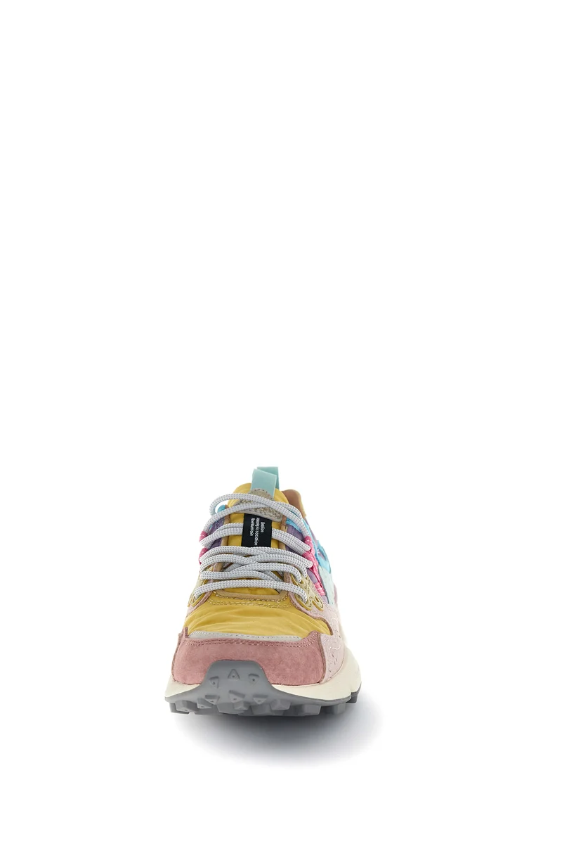 YAMANO 3 WOMAN SUEDE/NYLON rot