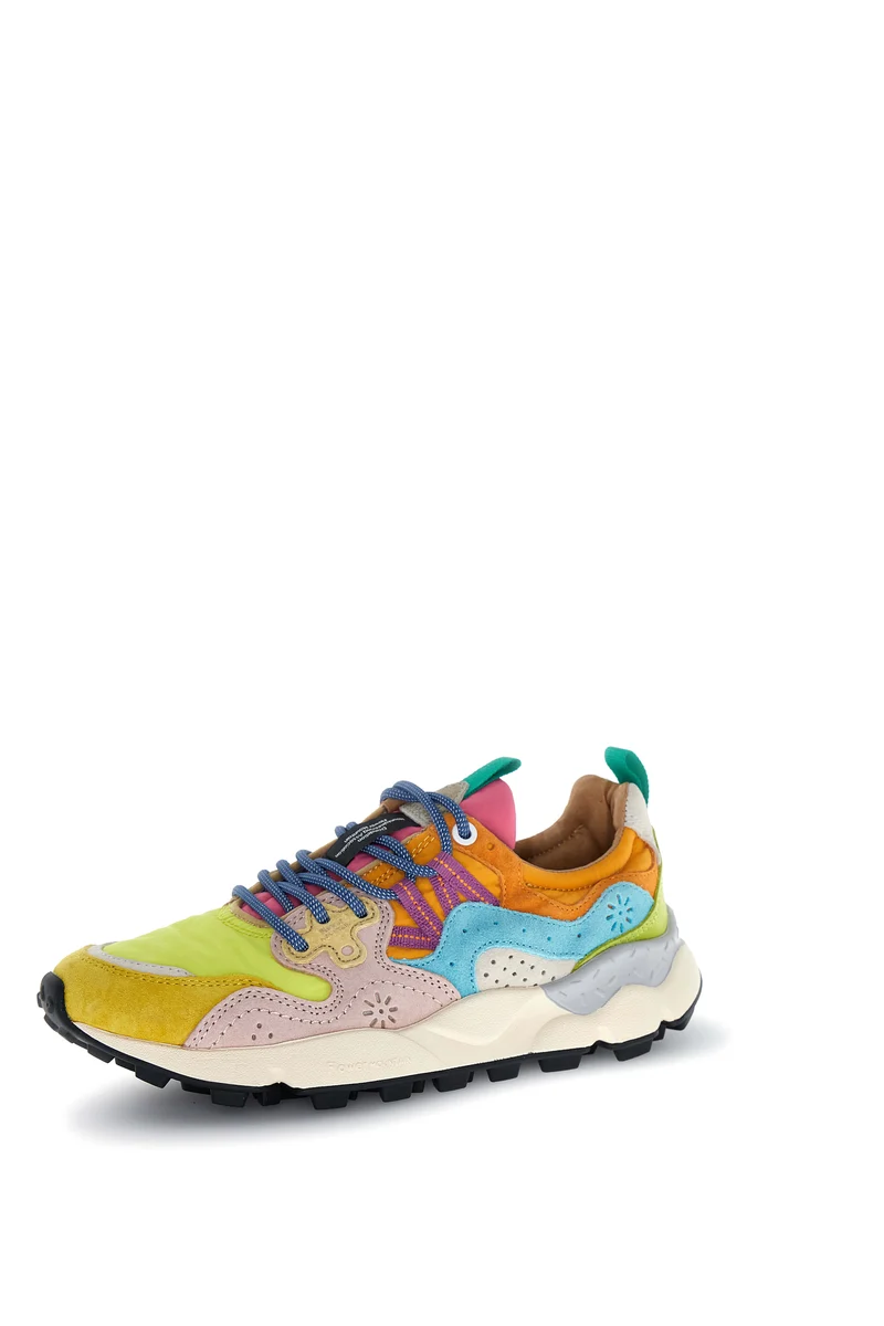 YAMANO 3 WOMAN SUEDE/NYLON gelb