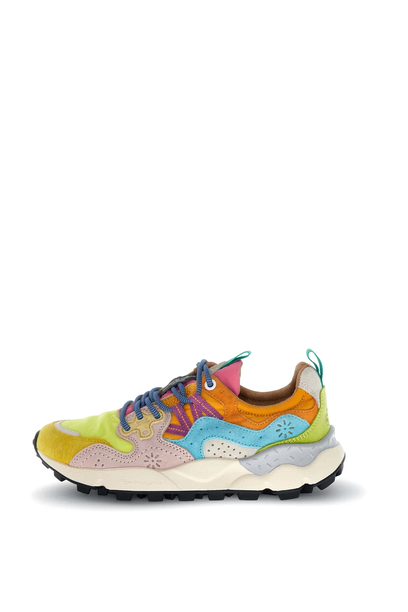 YAMANO 3 WOMAN SUEDE/NYLON gelb