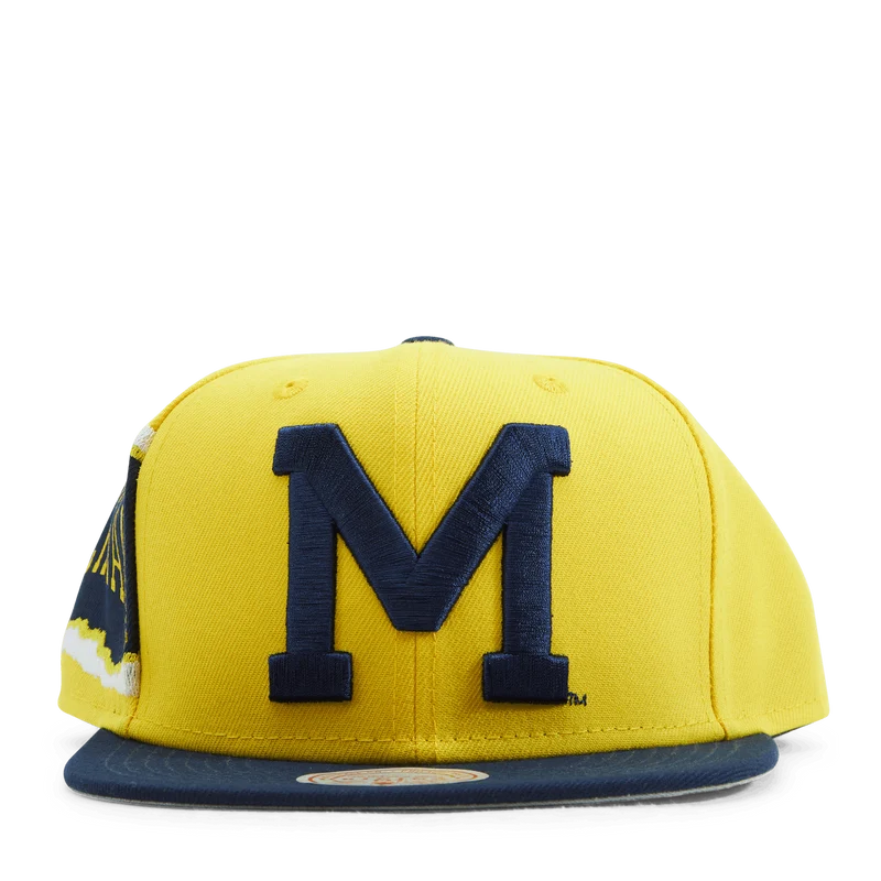 Jumbotron Snapback Ncaa Yellow/