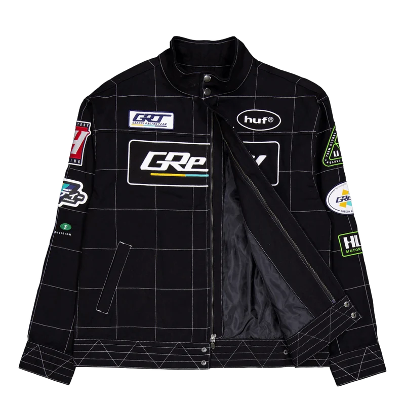 Huf X Greddy Racing Team Jacke Black