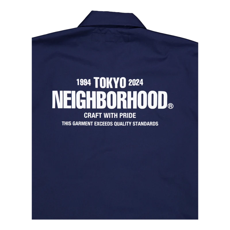 Classic Work Shirt Ls Navy