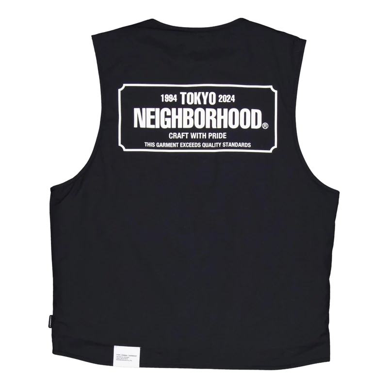 Padded Work Vest Black