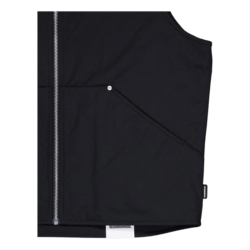 Padded Work Vest Black
