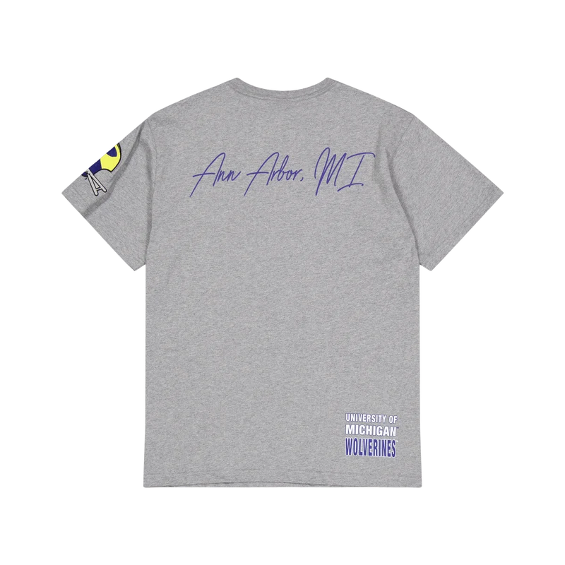 M&n City Collection S/s Tee Grey Heather