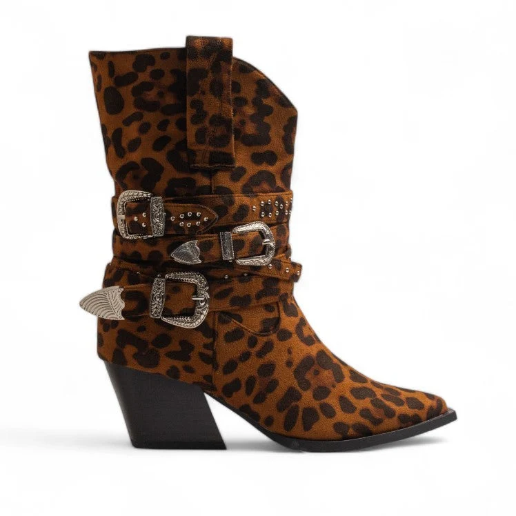 Europeon Union Women Havan Chamois Half Boot #3346