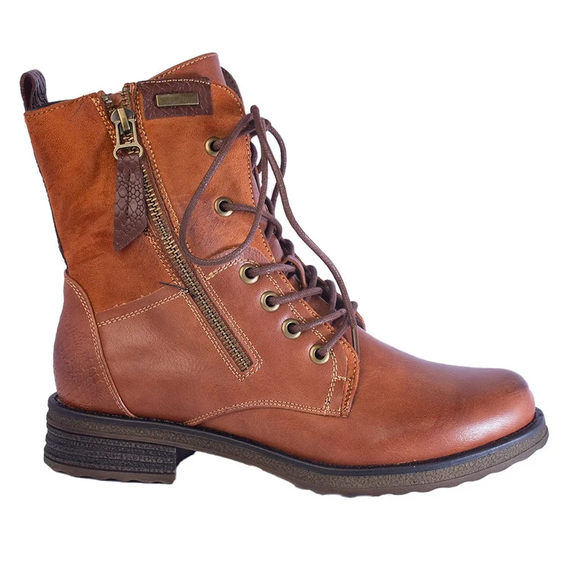 Europeon Union Women Havan Leather Half Boot #2500