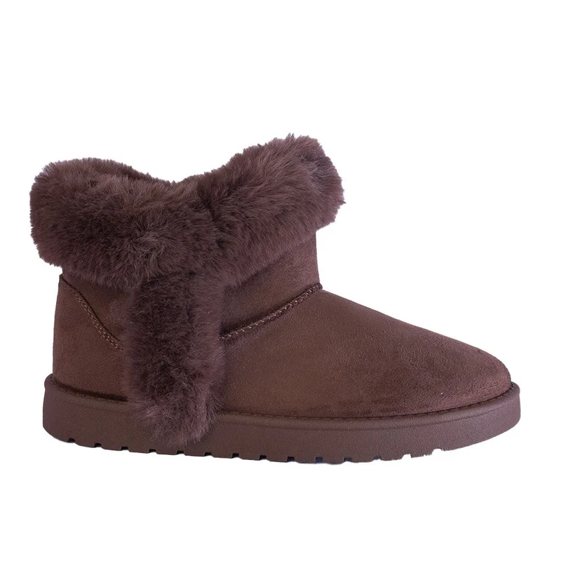 Europeon Union Women Brown Chamois Half Boot #2484