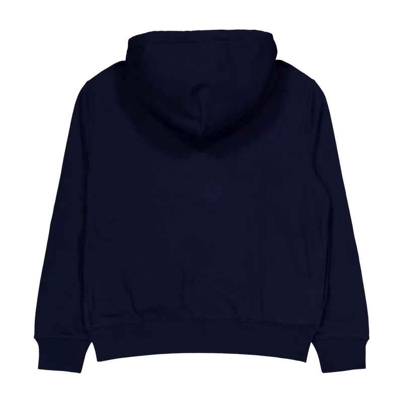 Polo Bear Fleece Hoodie Cruise Navy Paint Bear