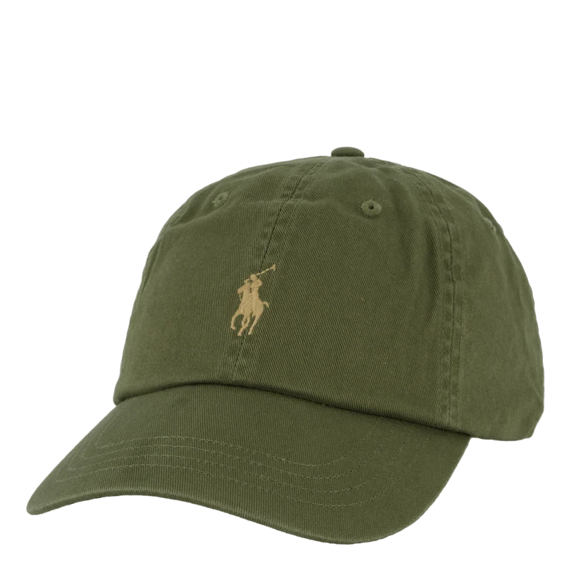 Cotton Chino Ball Cap Dark Sage
