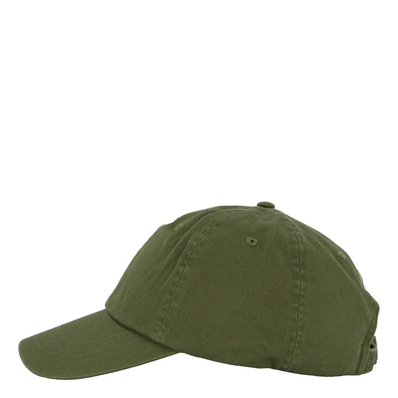 Cotton Chino Ball Cap Dark Sage
