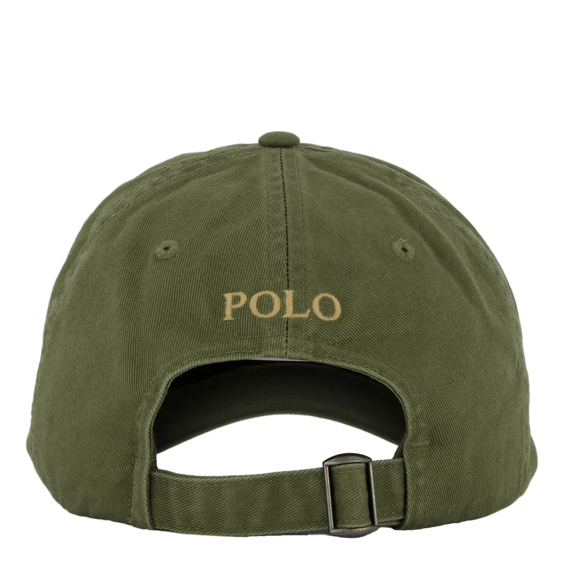 Cotton Chino Ball Cap Dark Sage