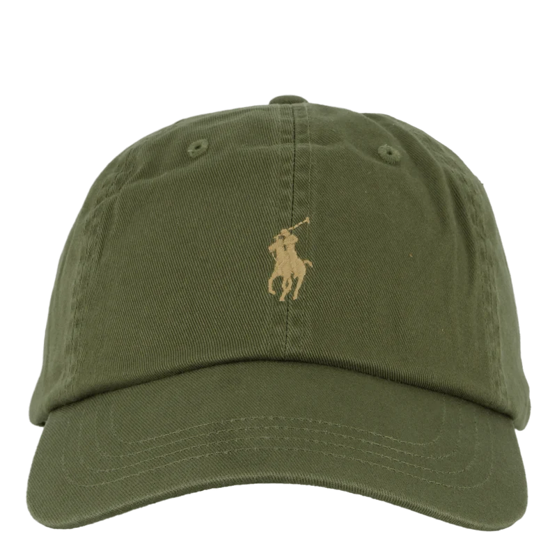 Cotton Chino Ball Cap Dark Sage