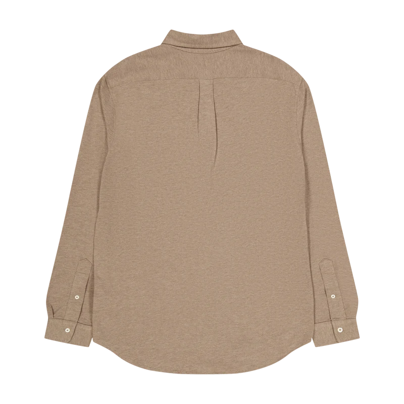 Featherweight Mesh Shirt Dark Taupe Heather