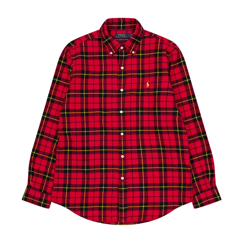 Lunar New Year Classic Fit Plaid Shirt Red / Black Multi