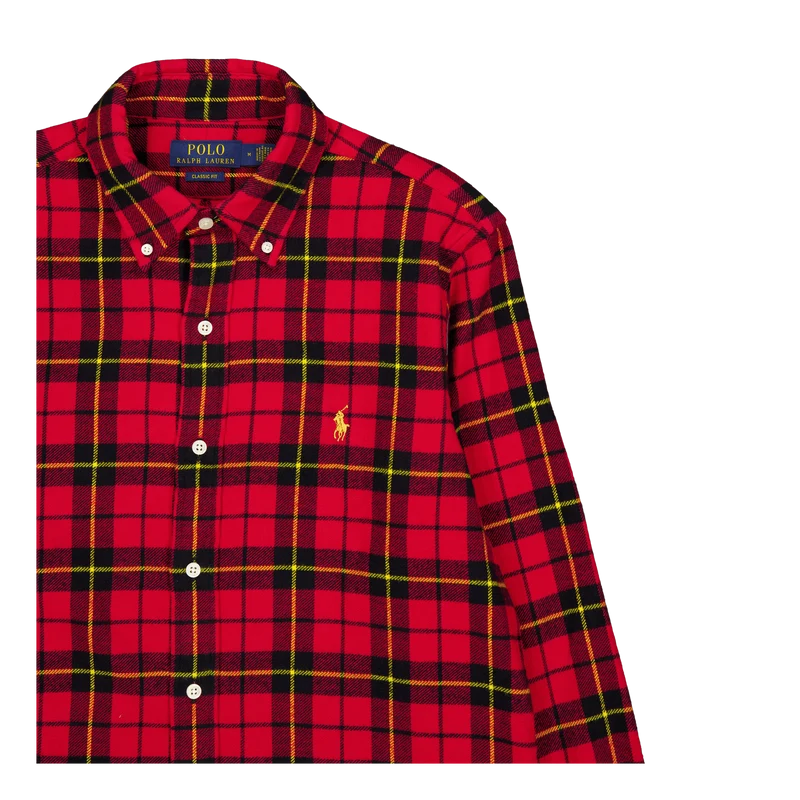 Lunar New Year Classic Fit Plaid Shirt Red / Black Multi