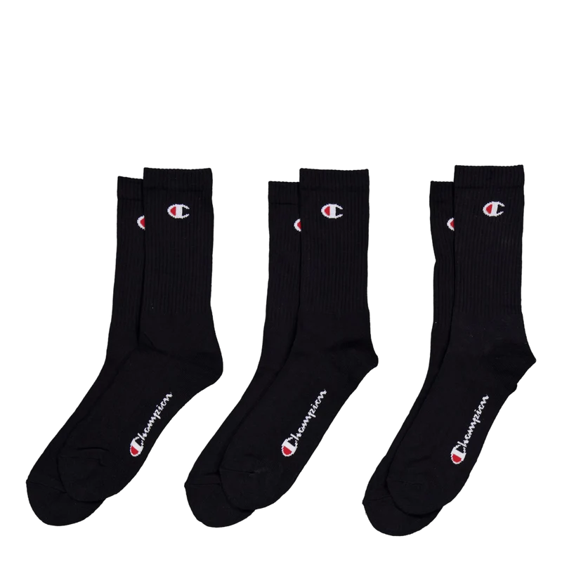 3pk Crew Socks Nbk/nbk/nbk-ns