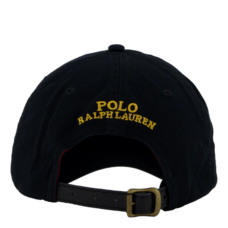Lunar New Year Polo Bear Ball Cap Polo Black