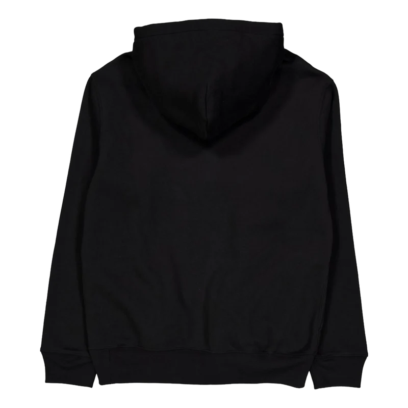 Lunar New Year Polo Bear Fleece Hoodie Polo Black