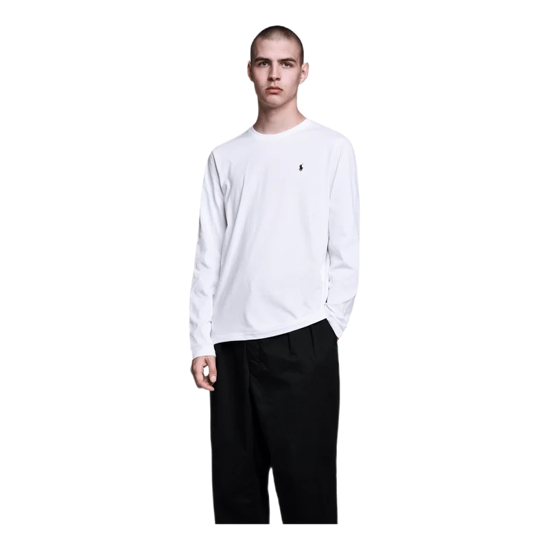 Long Sleeve Sleep Top White