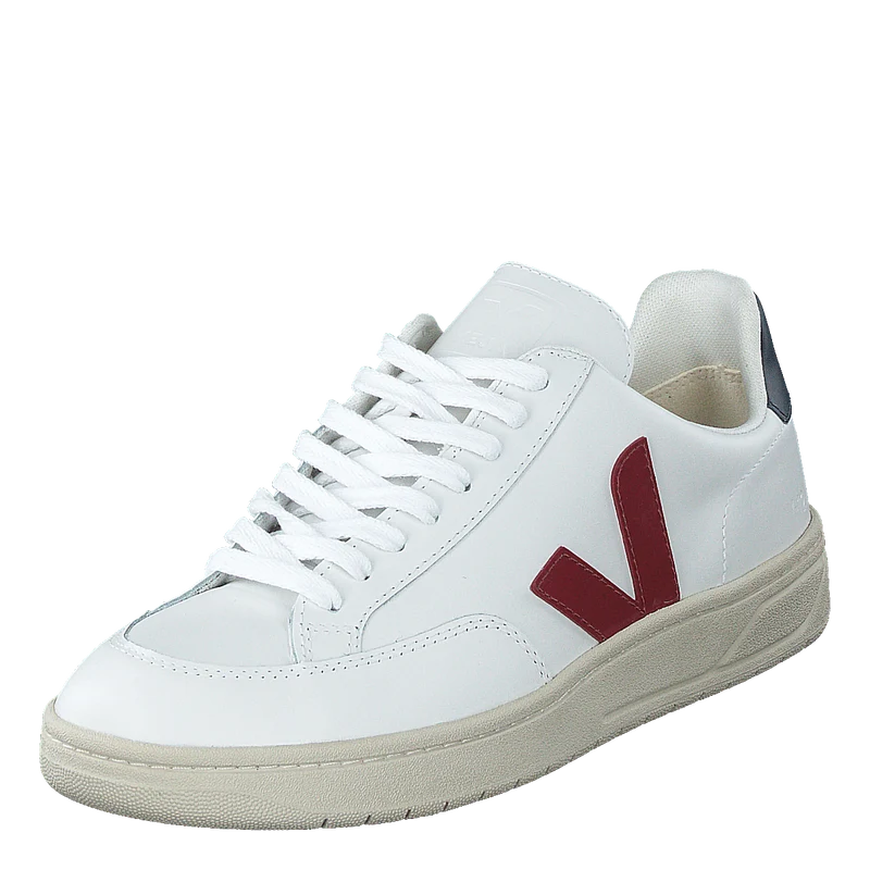 V-12 Leather Extra-white_marsa Extra-white Marsala Nautico