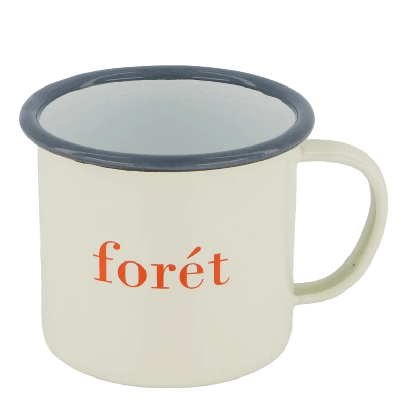 Bean Enamel Mug Cloud