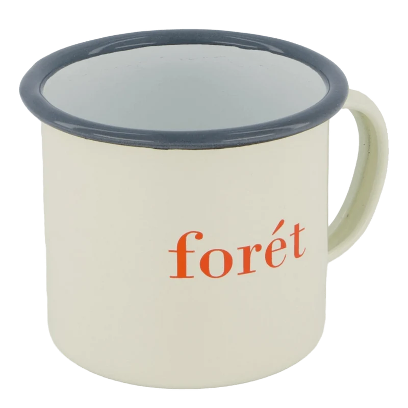 Bean Enamel Mug Cloud