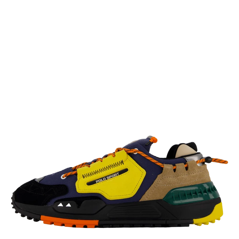 PS200 Suede & Mesh Sneaker Navy Multi