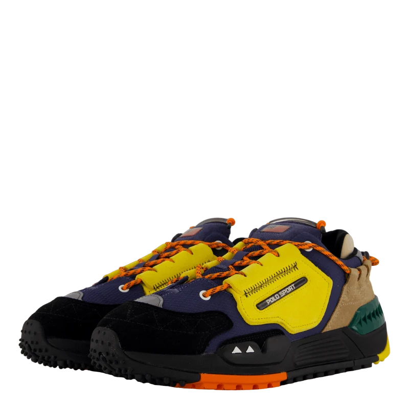 PS200 Suede & Mesh Sneaker Navy Multi