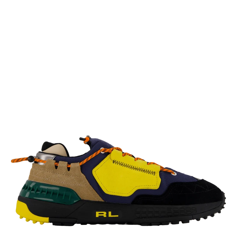 PS200 Suede & Mesh Sneaker Navy Multi