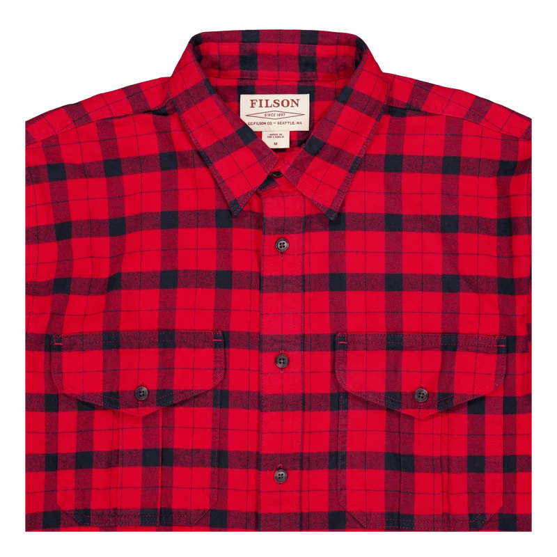 Alaskan Guide Shirt Red Black