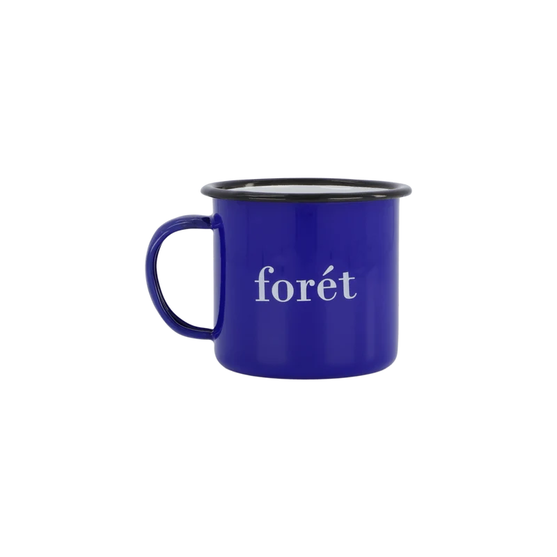 Bean Enamel Mug Blue