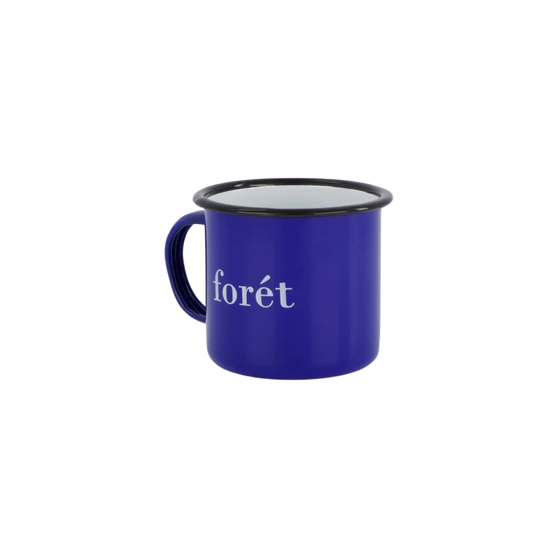 Bean Enamel Mug Blue