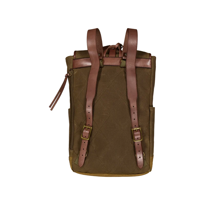 Polo Ralph Lauren Oil Cloth Zip Backpack 001