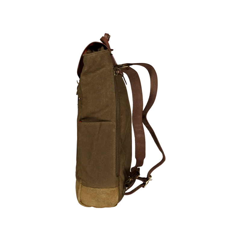 Polo Ralph Lauren Oil Cloth Zip Backpack 001
