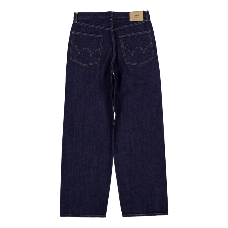 Wide Pant Blue - Rinsed