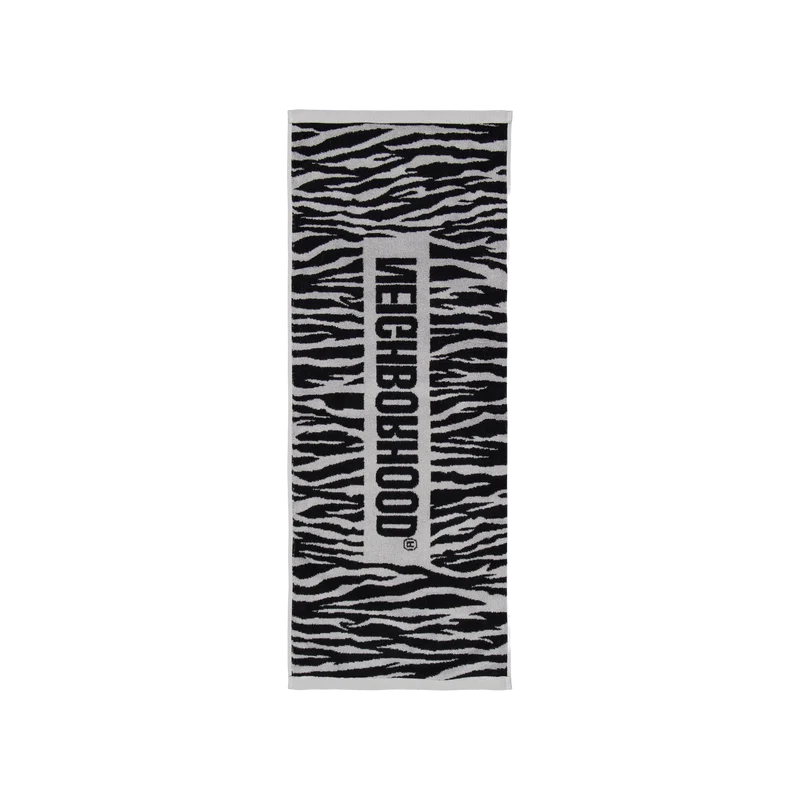 Tigerpattern Towel Gray