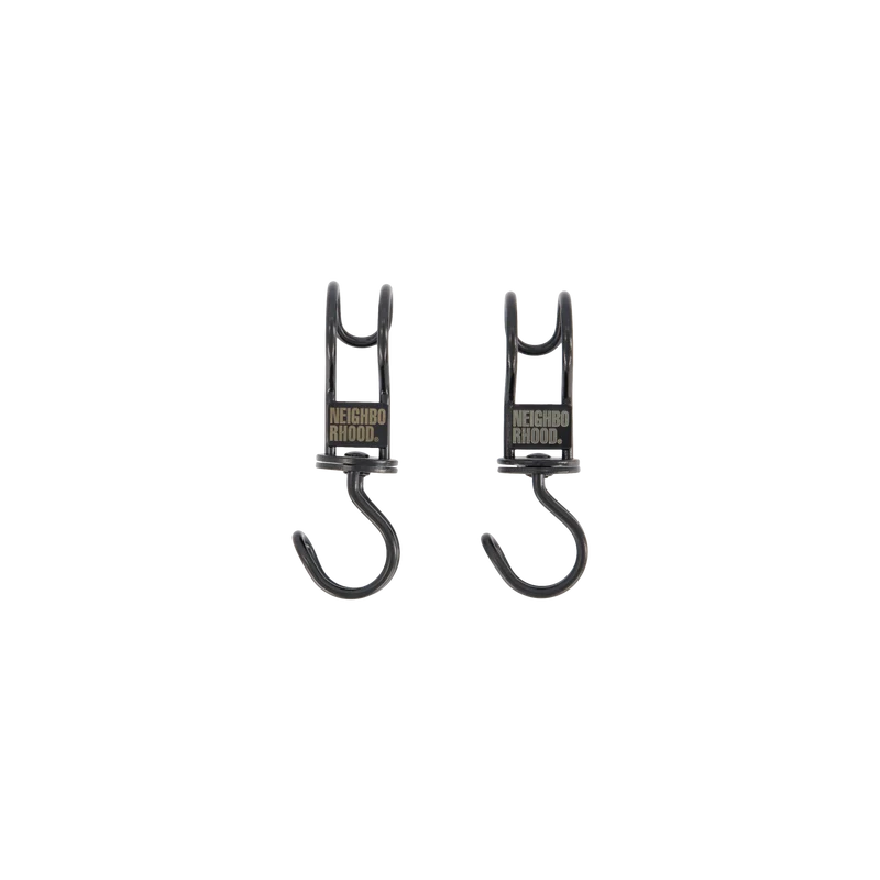 Rotary S-hooks Set Black