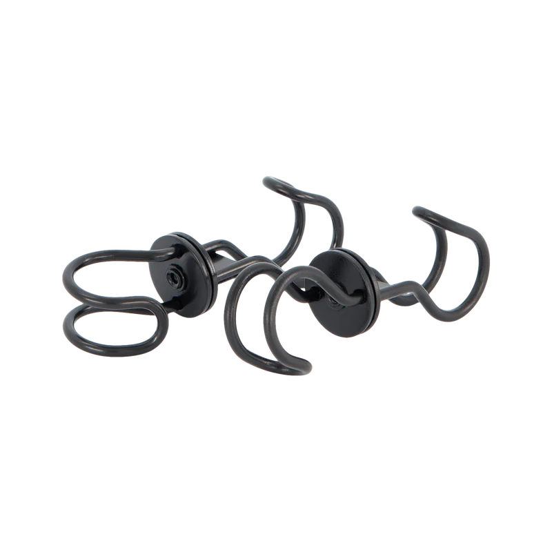 Rotary S-hooks Set Black