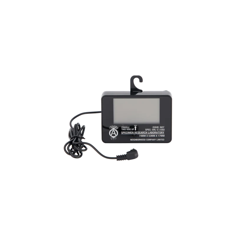 Srl . Digital Thermometer Black