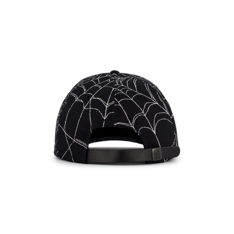 Spiderweb Dad Cap Black