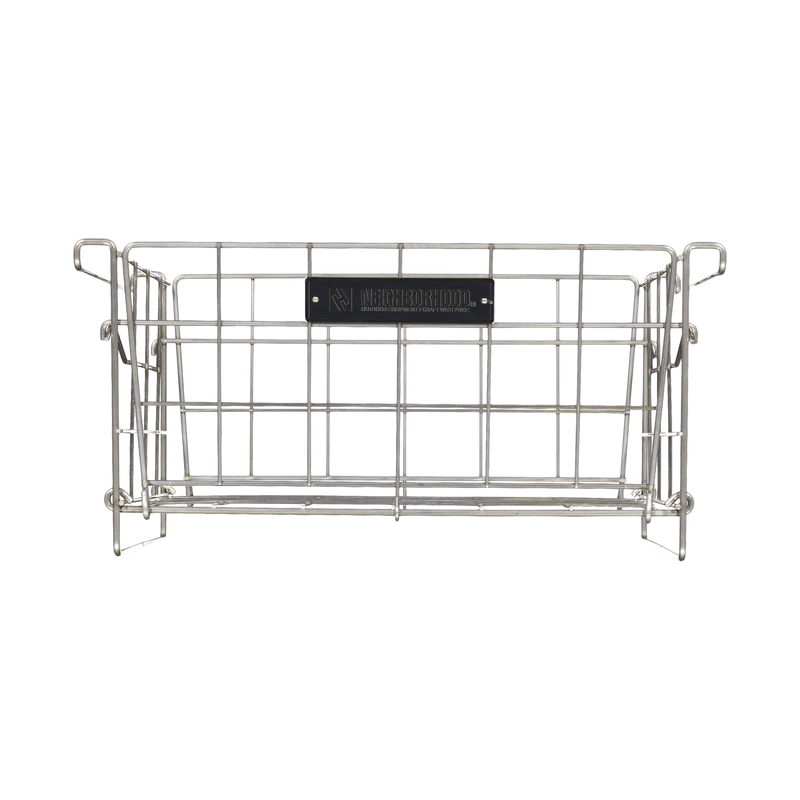 Folding Basket Silver